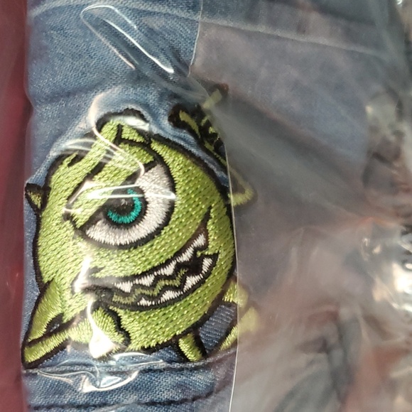 ❤️NWT VINTAGE TORRIID DISNEY PIXAR MONSTERS INC BUTTON TOP - CHAMBRAY PLUS SIZE - Picture 14 of 16